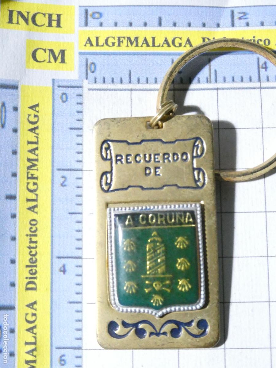 Collectionnisme de portes-cl&eacute;s: LLAVERO DE TURISMO. LA CORU&Ntilde;A ESCUDO HER&Aacute;LDICO