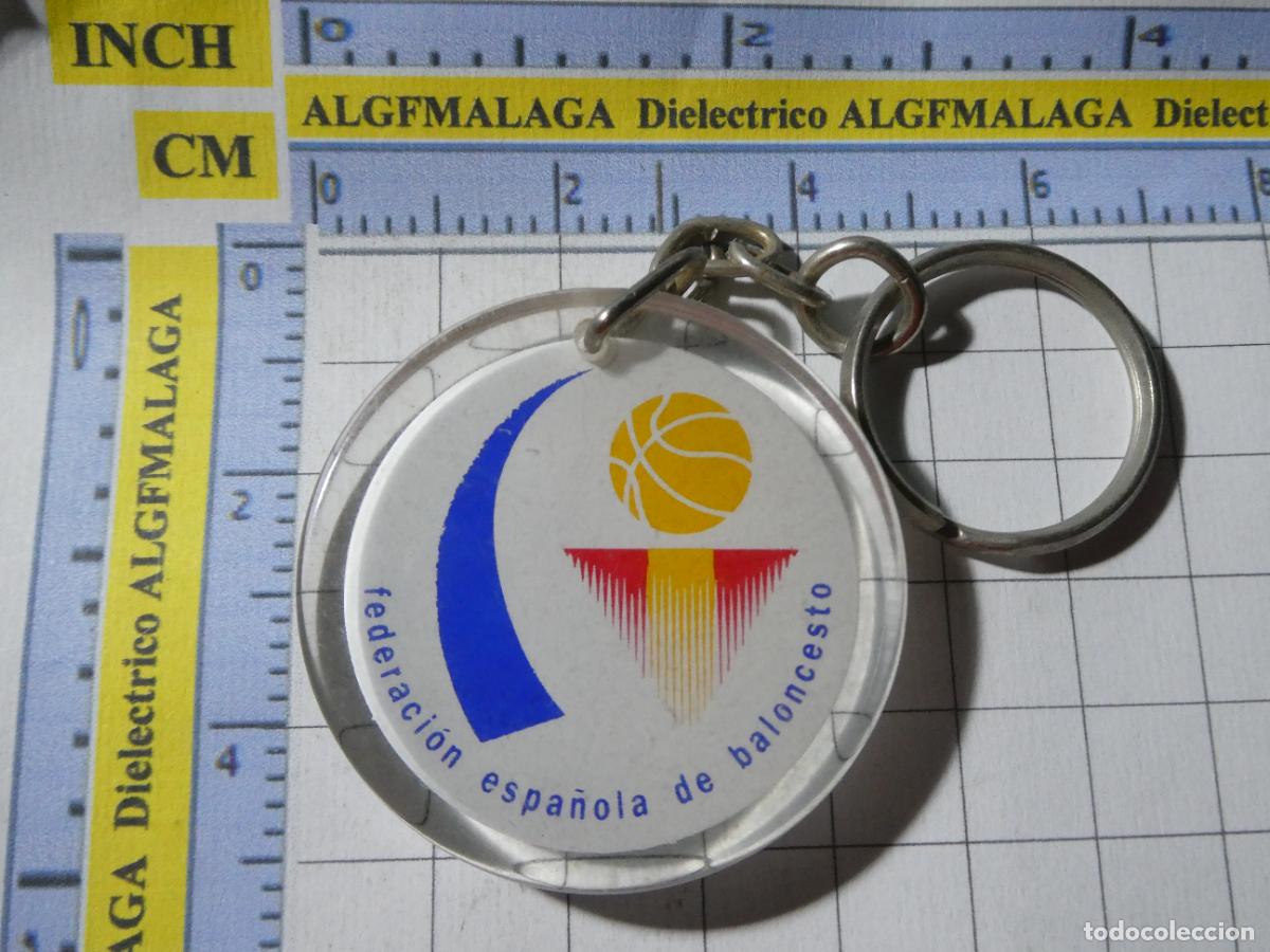 Collectionnisme de portes-cl&eacute;s: LLAVERO DE DEPORTES. BALONCESTO FEB FEDERACI&Oacute;N ESPA&Ntilde;OLA BASKET