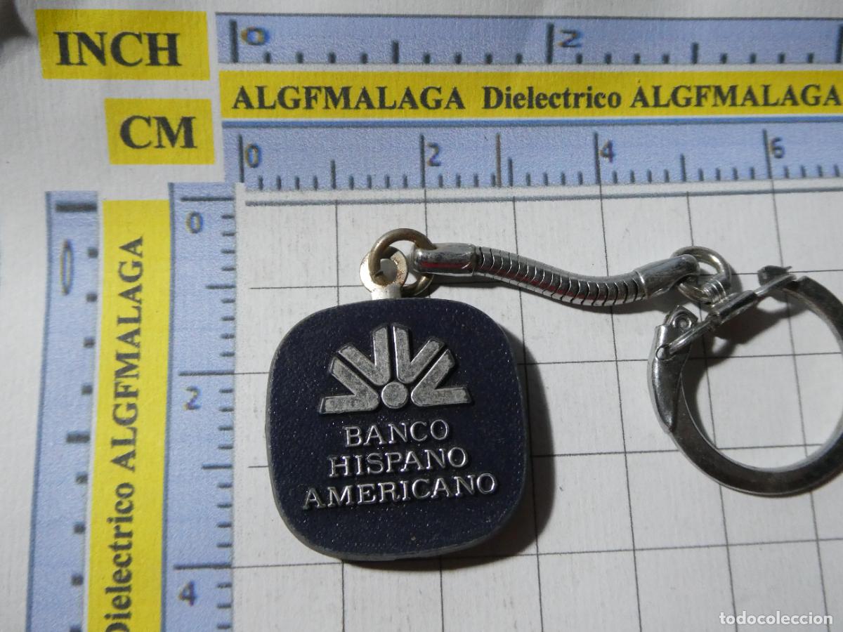 Colecionismo de porta-chaves: LLAVERO DE BANCOS CAJAS DE AHORRO. BANCO HISPANO AMERICANO