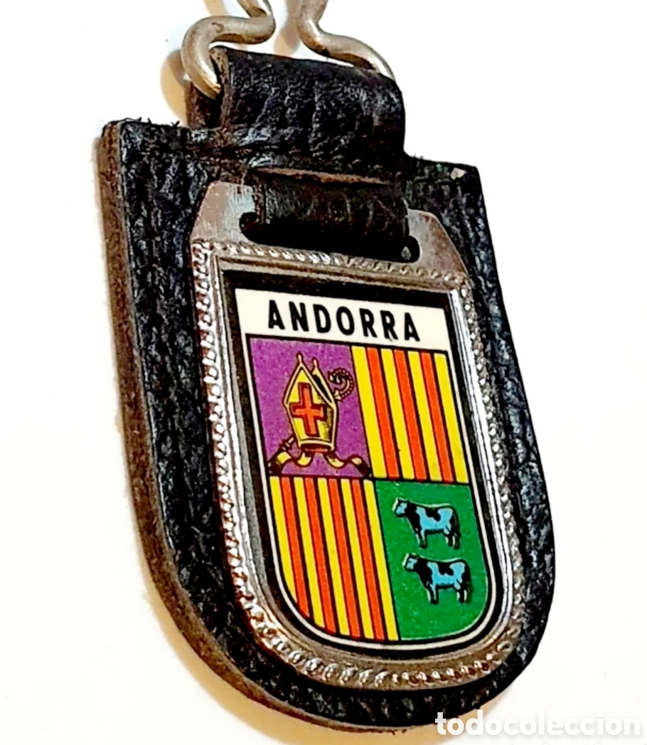 Coleccionismo de llaveros: LLAVERO DE ANDORRA ORIGINAL DE LA &Eacute;POCA - Foto 1