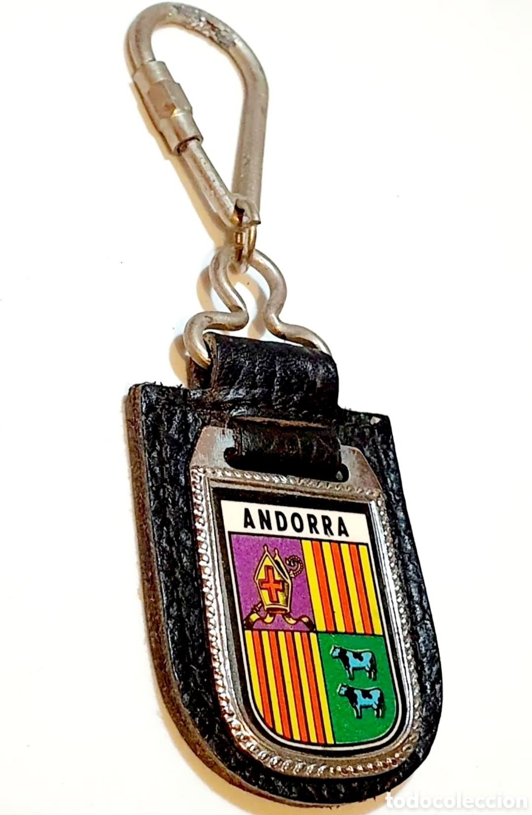Coleccionismo de llaveros: LLAVERO DE ANDORRA ORIGINAL DE LA &Eacute;POCA - Foto 2