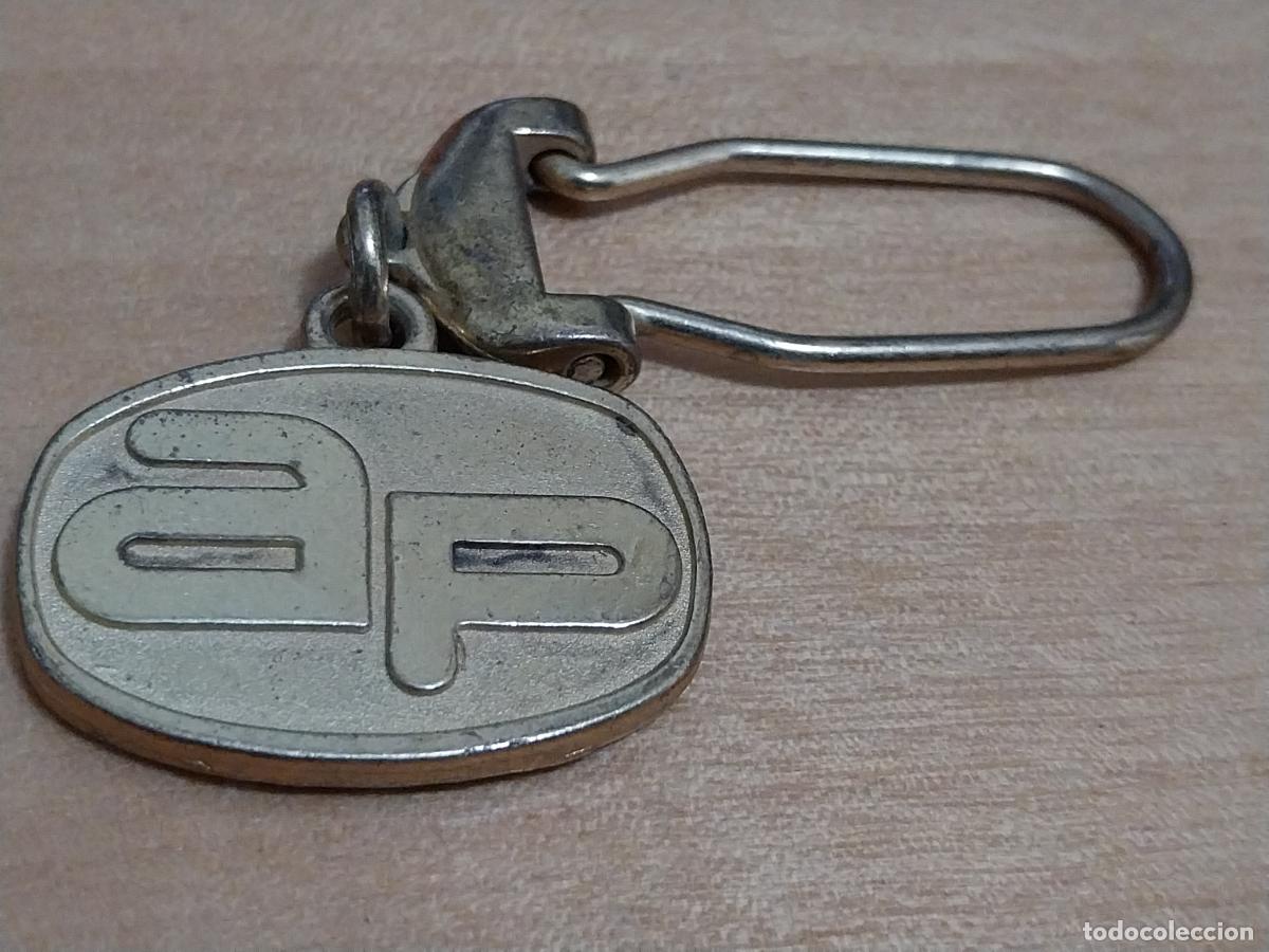 Collectionnisme de portes-cl&eacute;s: ALIANZA POPULAR AP LLAVERO 3,2CM ANCHO METAL DORADO POLITICA CONSERVADORES