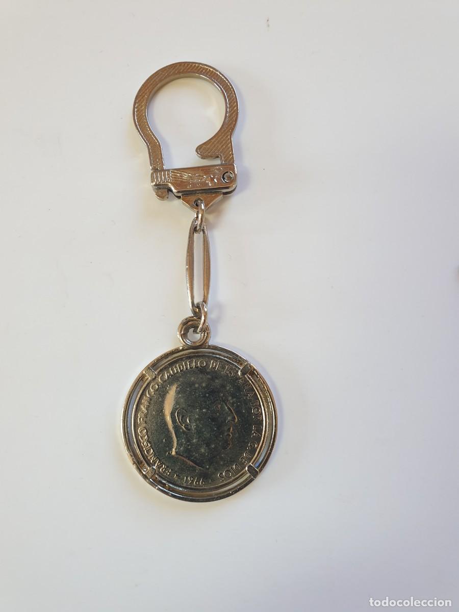 Coleccionismo de llaveros: 4 Llaveros colecci&oacute;n monedas - Foto 5