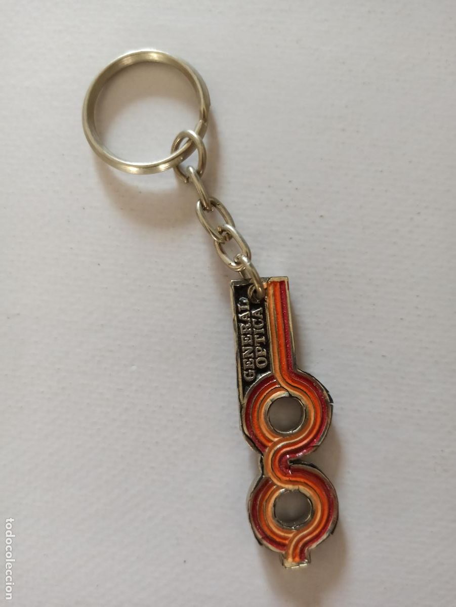 Sammlung von Schl&uuml;sselanh&auml;ngern: LLAVERO DE METAL GENERAL OPTICA (116C)