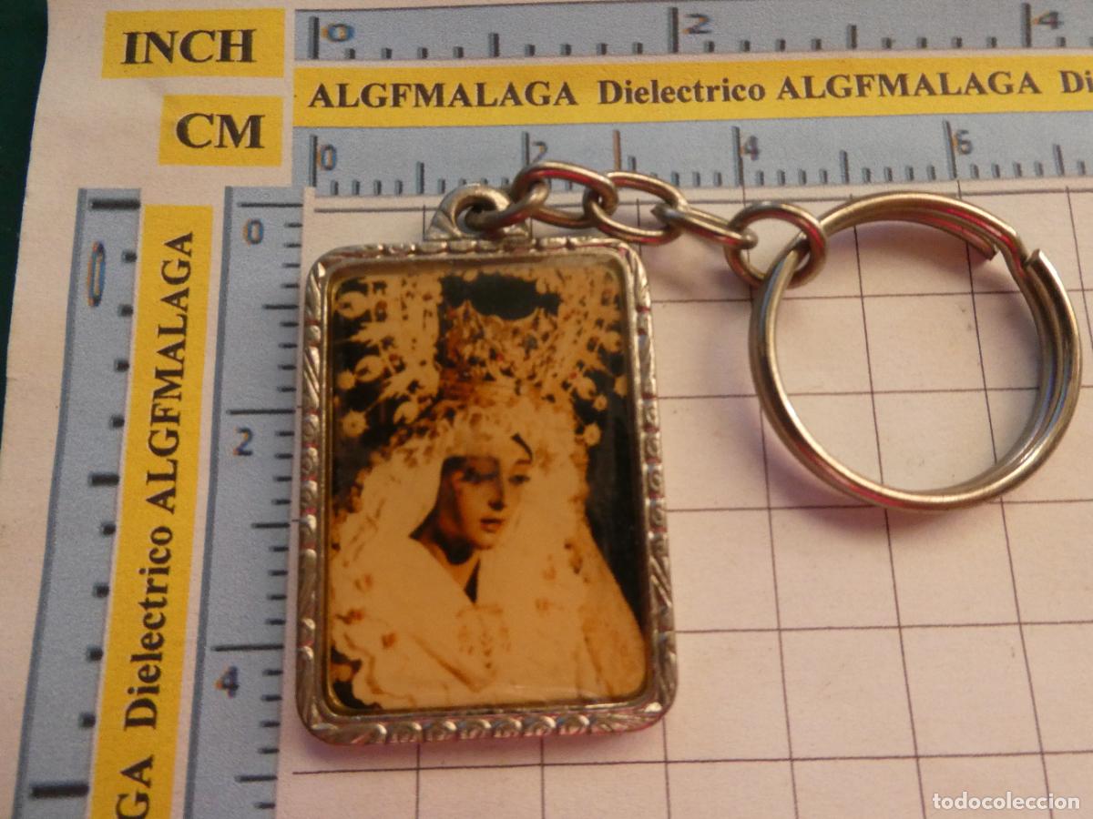 Collection of Keychains: LLAVERO RELIGIOSO SEMANA SANTA. M&Aacute;LAGA HERMANDAD JES&Uacute;S DE LA COLUMNA MAR&Iacute;A STMA DE LA O