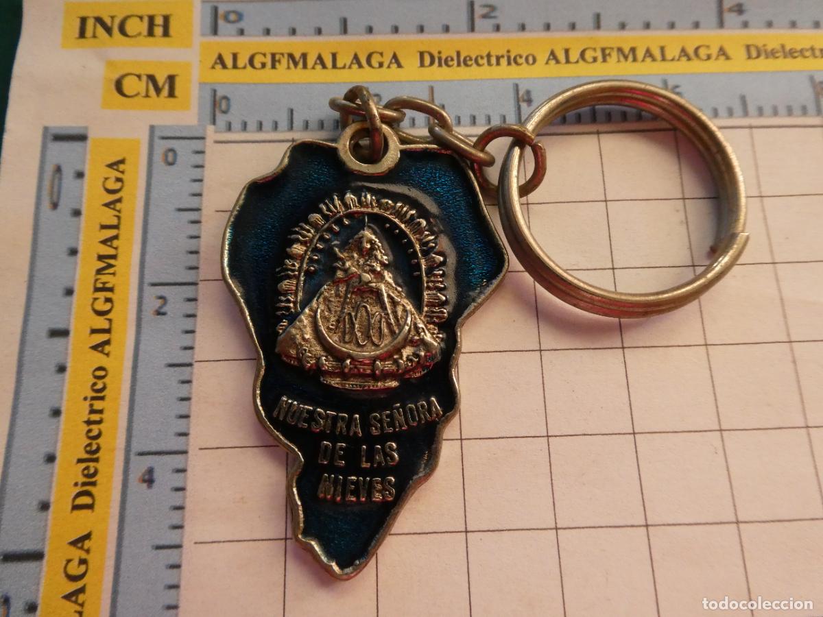 Collezionismo di Portachiavi: LLAVERO RELIGIOSO SEMANA SANTA. LA PALMA ISLAS CANARIAS NUESTRA SE&Ntilde;ORA DE LAS NIEVES