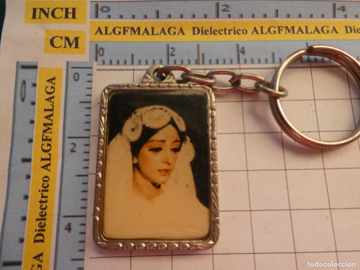 Collectionnisme de portes-cl&eacute;s: LLAVERO RELIGIOSO SEMANA SANTA. HERMANDAD NUESTRO PADRE JES&Uacute;S DE LA COLUMNA MAR&Iacute;A STMA O M&Aacute;LAGA