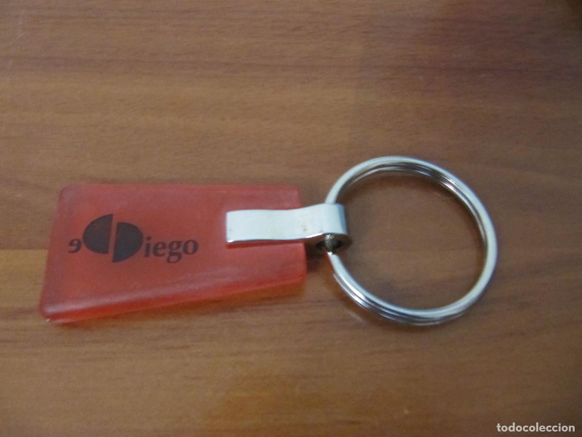 Coleccionismo de llaveros: LLAVERO PLASTICO DURO DIEGO...