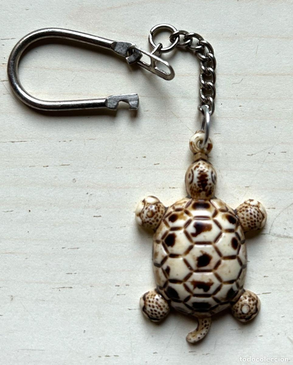 Coleccionismo de llaveros: Llavero TORTUGA DE PL&Aacute;STICO