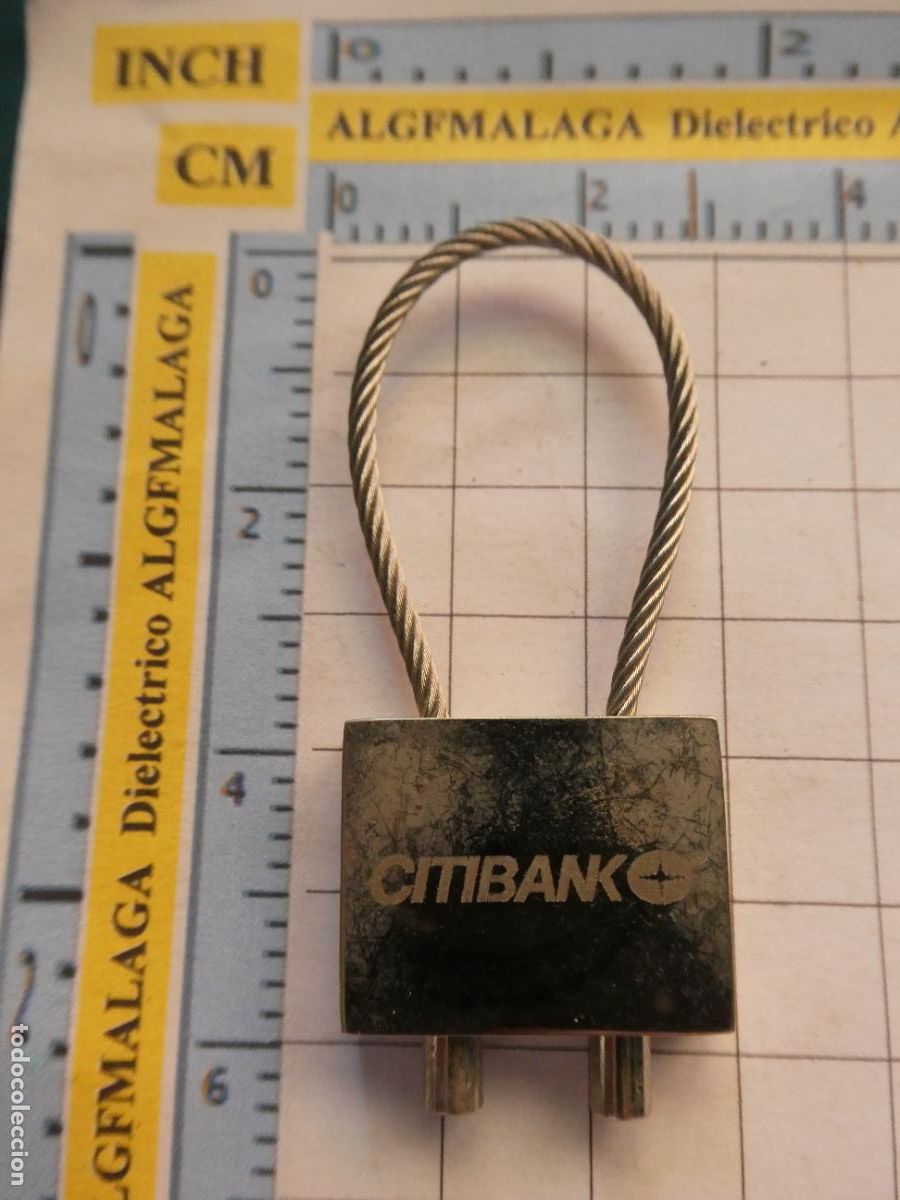 Colecionismo de porta-chaves: LLAVERO DE BANCOS CAJAS DE AHORRO. CITIBANK