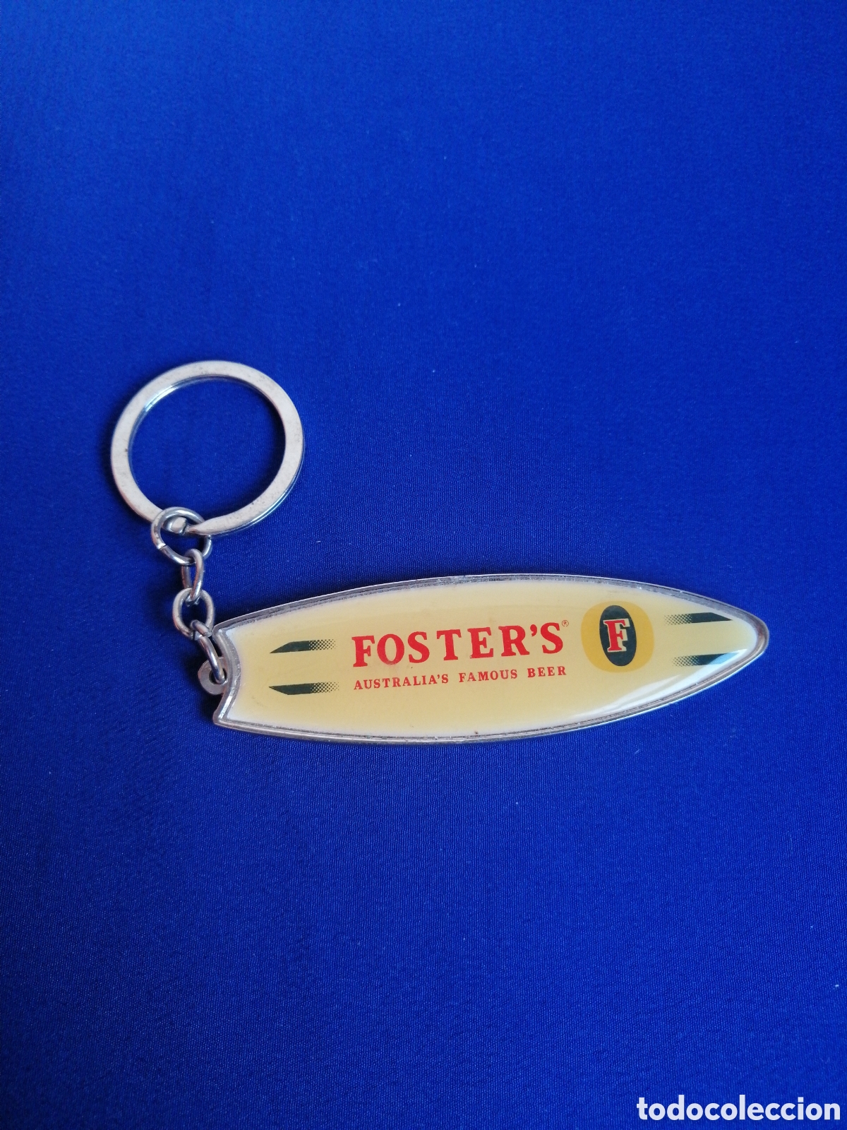 Sammlung von Schl&uuml;sselanh&auml;ngern: CERVEZA FOSTER'S AUSTRALIA'S FAMOUS BEER LLAVERO PUBLICIDAD