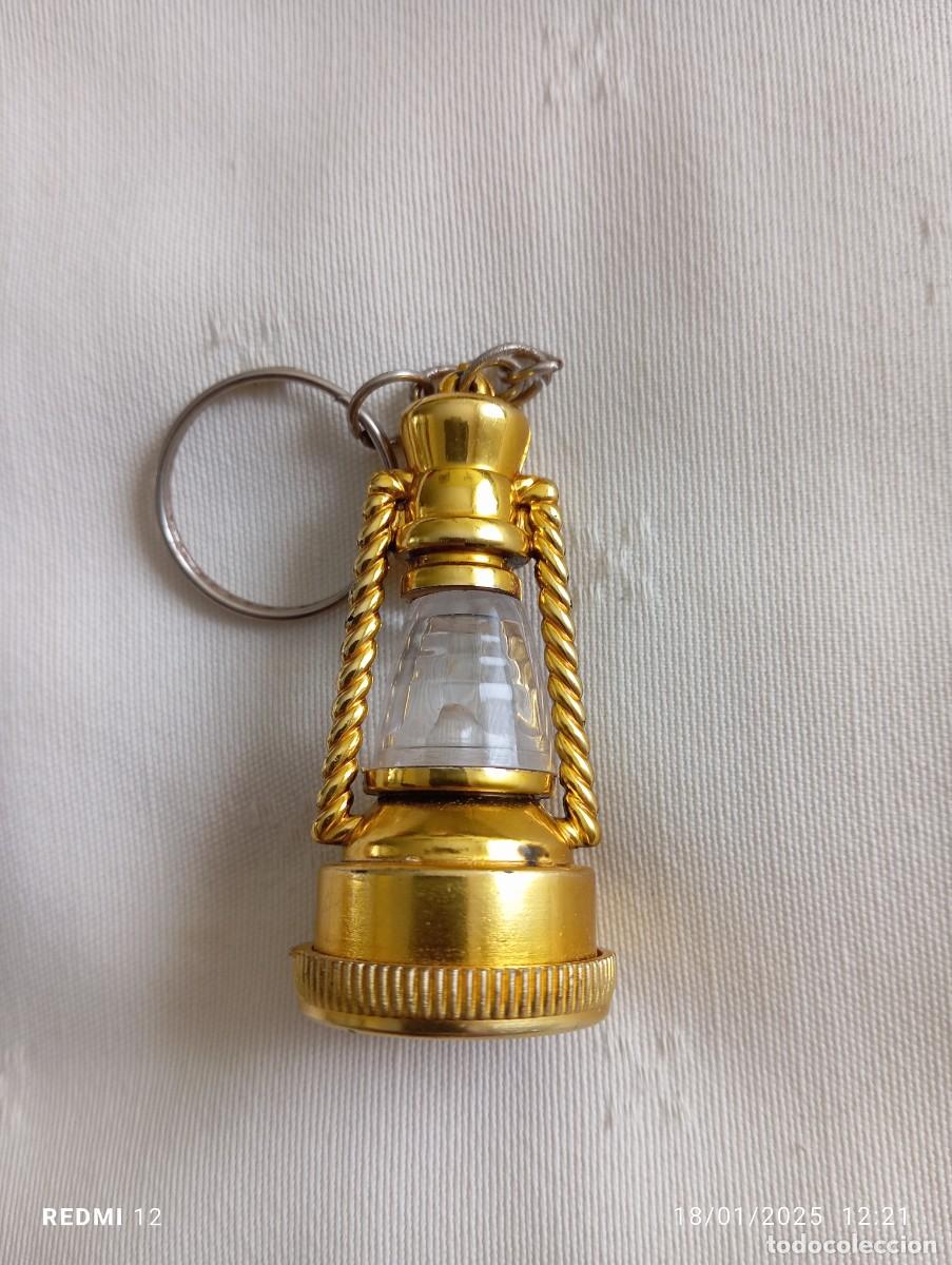 Coleccionismo de llaveros: Llavero l&aacute;mpara quinqu&eacute; farol - Foto 1