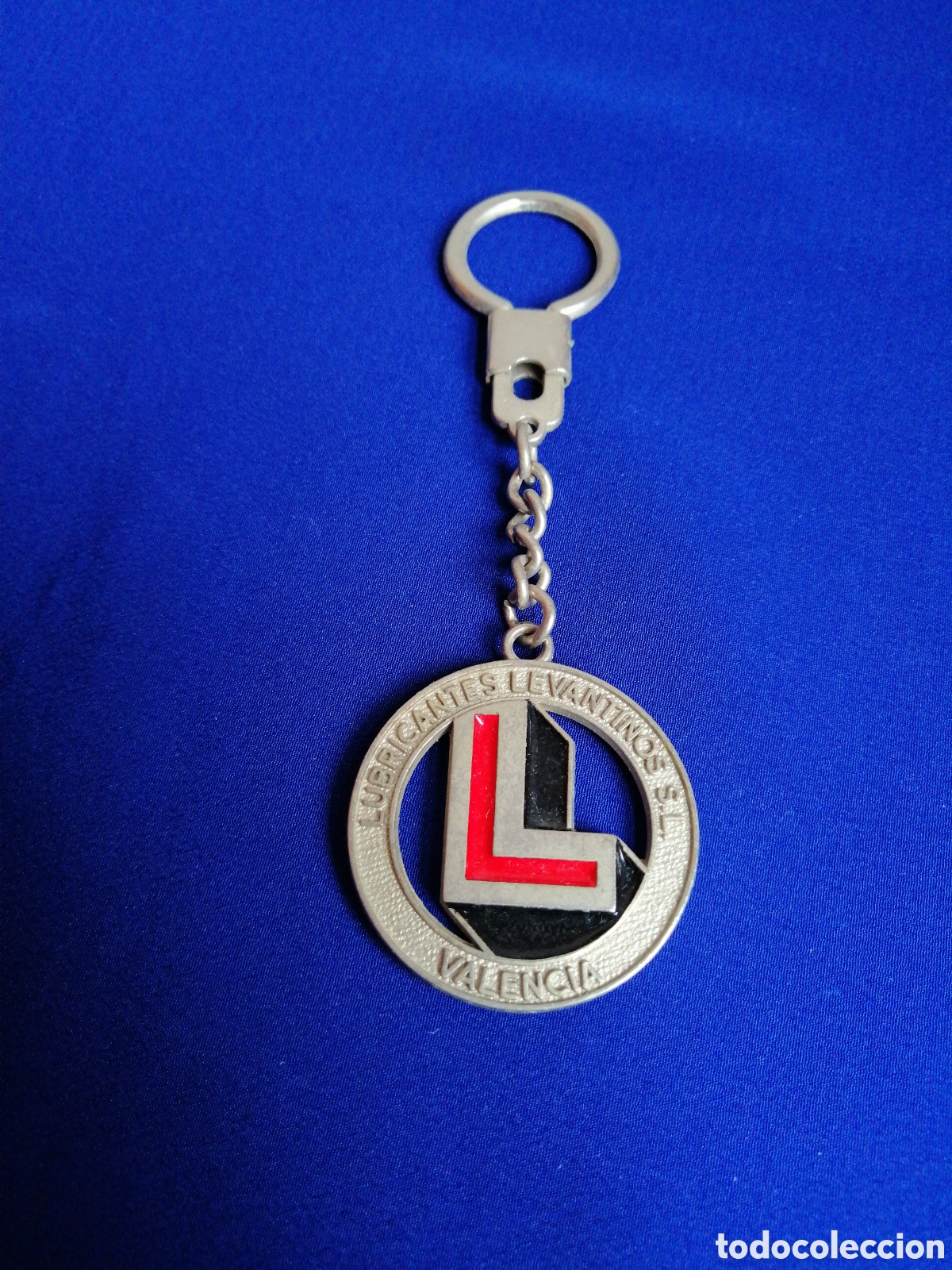 Coleccionismo de llaveros: LUBRICANTES LEVANTINOS S.L. VALENCIA LLAVERO PUBLICIDAD