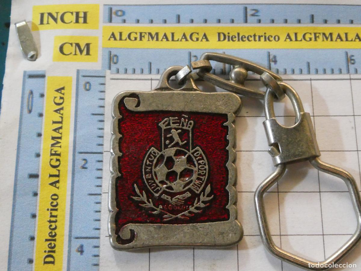 Sammlung von Schl&uuml;sselanh&auml;ngern: LLAVERO DE DEPORTES. F&Uacute;TBOL. PE&Ntilde;A DEPORTIVA JUVENTUD ALBOLOTE GRANADA
