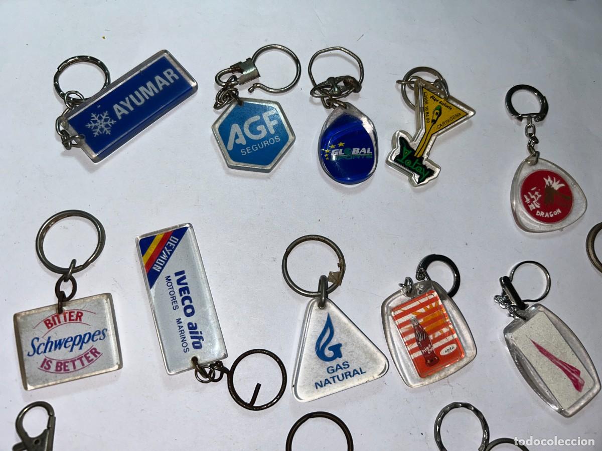 Coleccionismo de llaveros: LOTE 15 DE LLAVEROS MARCAS - Foto 2