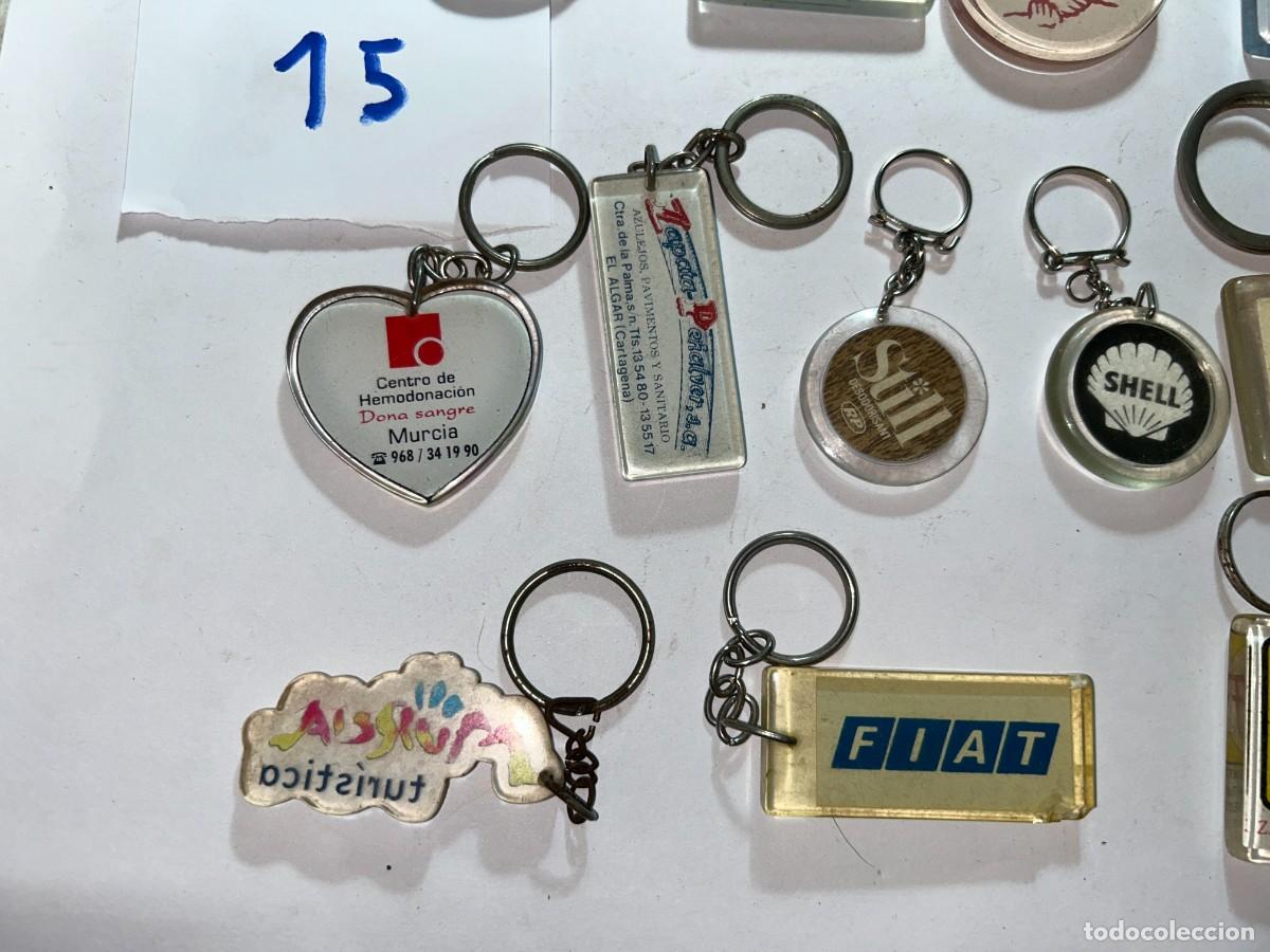 Coleccionismo de llaveros: LOTE 15 DE LLAVEROS MARCAS - Foto 6