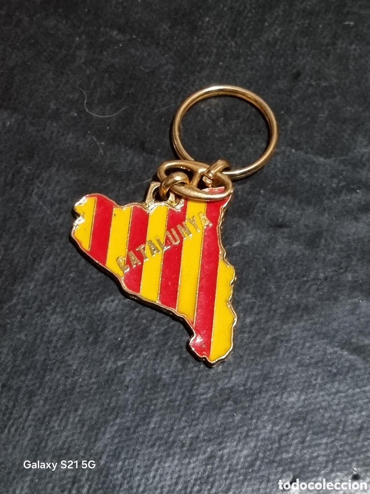 Coleccionismo de llaveros: LLAVERO MAPA DE CATALUNYA - Foto 2