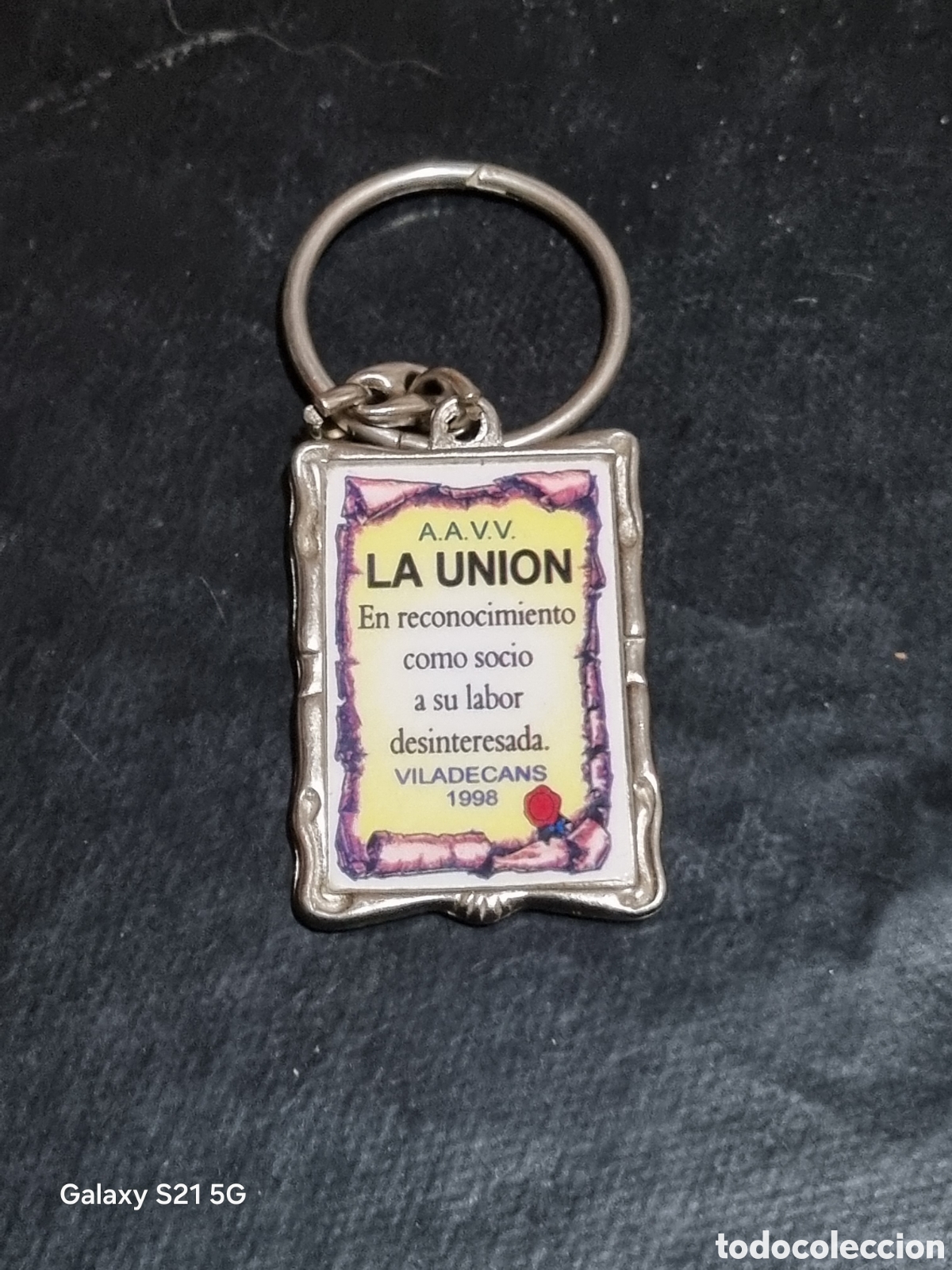 Coleccionismo de llaveros: LLAVERO LA UNION VILADECANS - Foto 2
