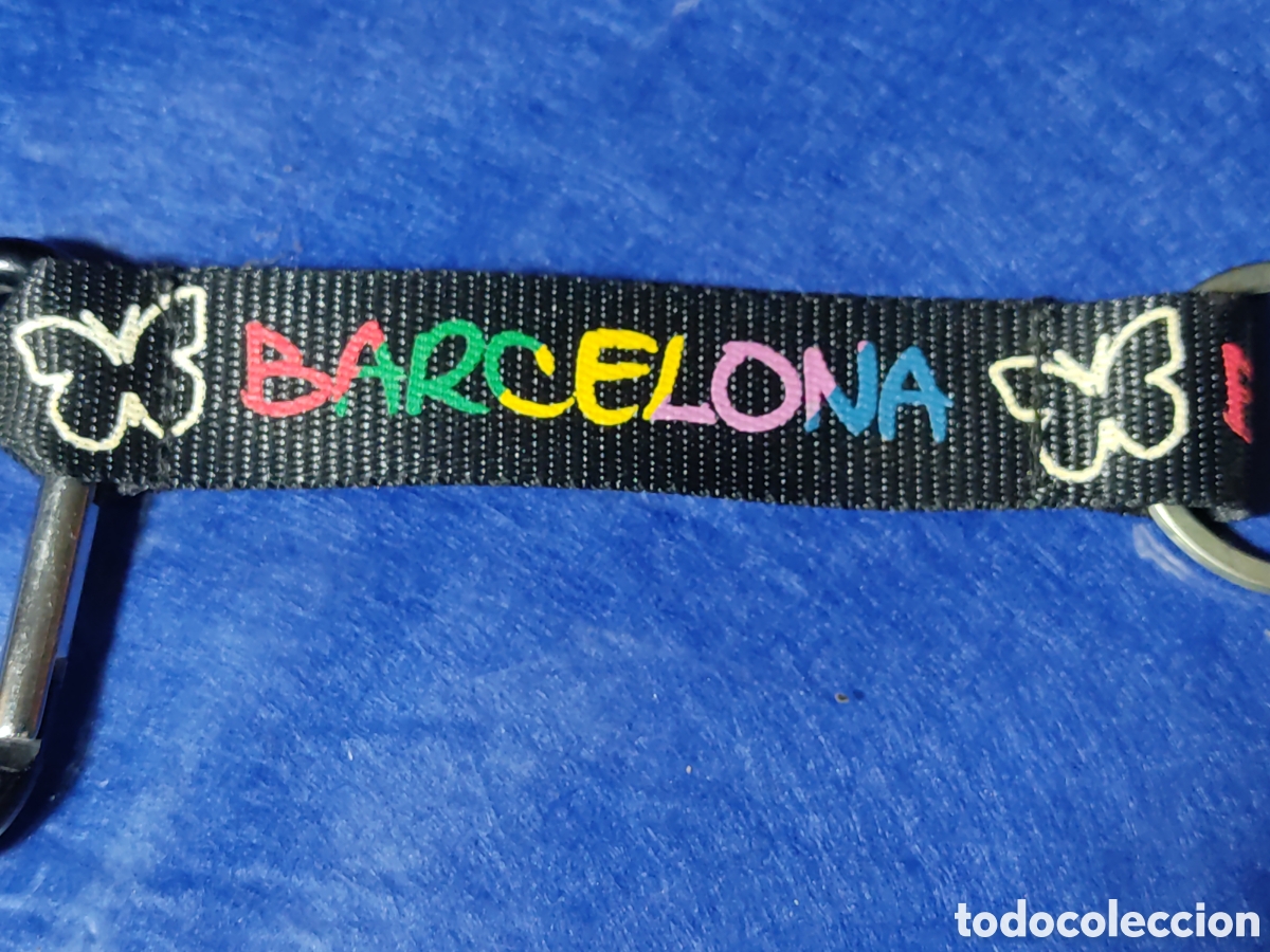 Coleccionismo de llaveros: Llavero mosqueton Barcelona. - Foto 3