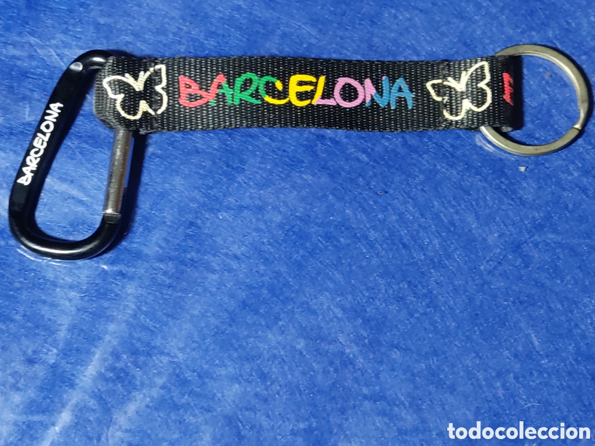 Coleccionismo de llaveros: Llavero mosqueton Barcelona.