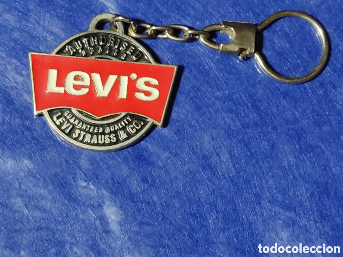Coleccionismo de llaveros: Llavero Levis Strauss, vaqueros.Vintage. - Foto 1