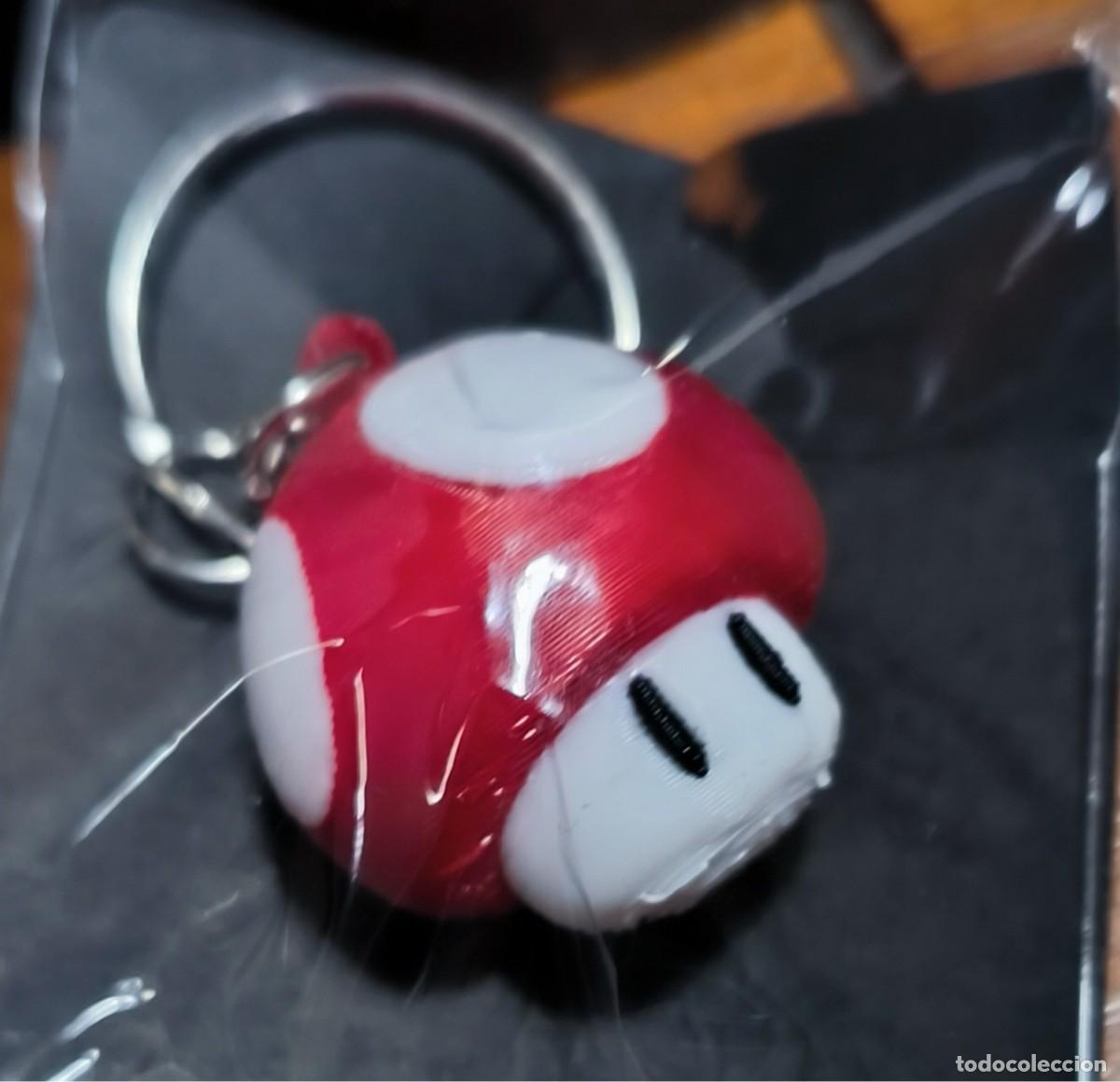 Coleccionismo de llaveros: LLAVERO SETA SUPER MARIO NINTENDO