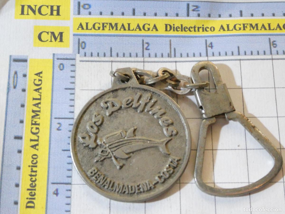 Sammlung von Schl&uuml;sselanh&auml;ngern: LLAVERO DE SUBMARINISMO CLUB ACTIVIDADES SUBACU&Aacute;TICAS ESCUELA ESCAFANDRISMO. DELFINES BENALMADENA