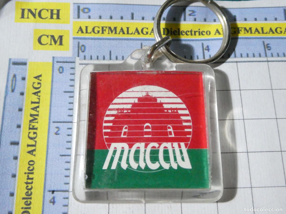 Collection of Keychains: LLAVERO DE TURISMO. MACAO MACAU. PORTUGAL CHINA