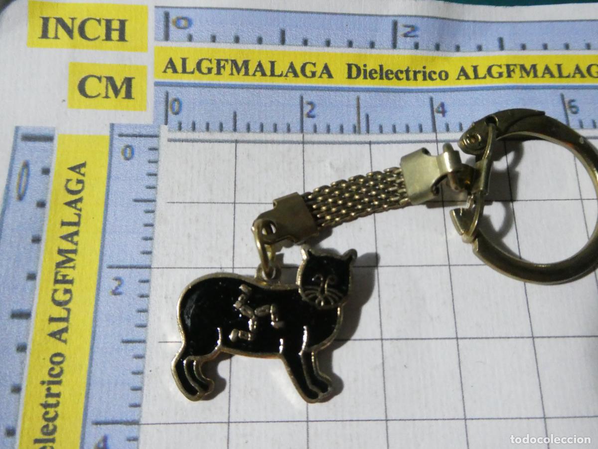 Coleccionismo de llaveros: LLAVERO GATO NEGRO. ISLA DE MAN? - Foto 1