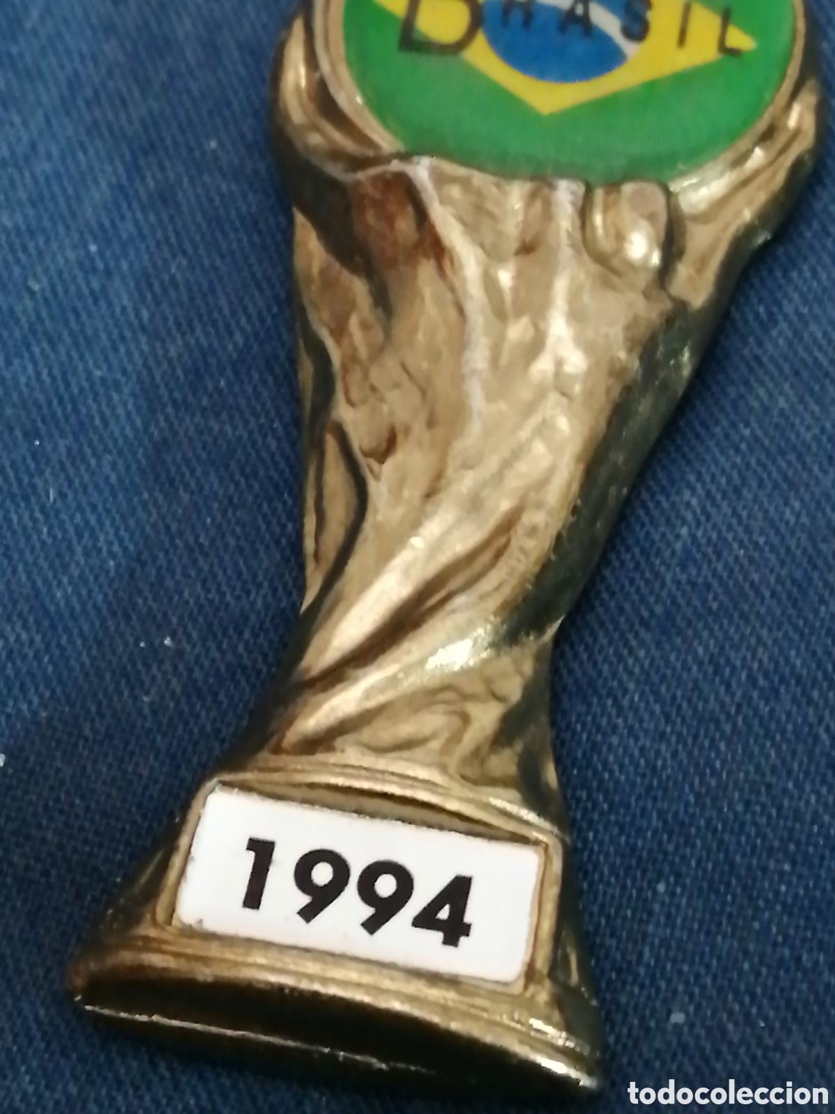 Coleccionismo de llaveros: LLAVERO 000 VINTAGE FUTBOL 1994 COPA DEL MUNDO BRASIL WORLD CUP FIFA TROFEO
