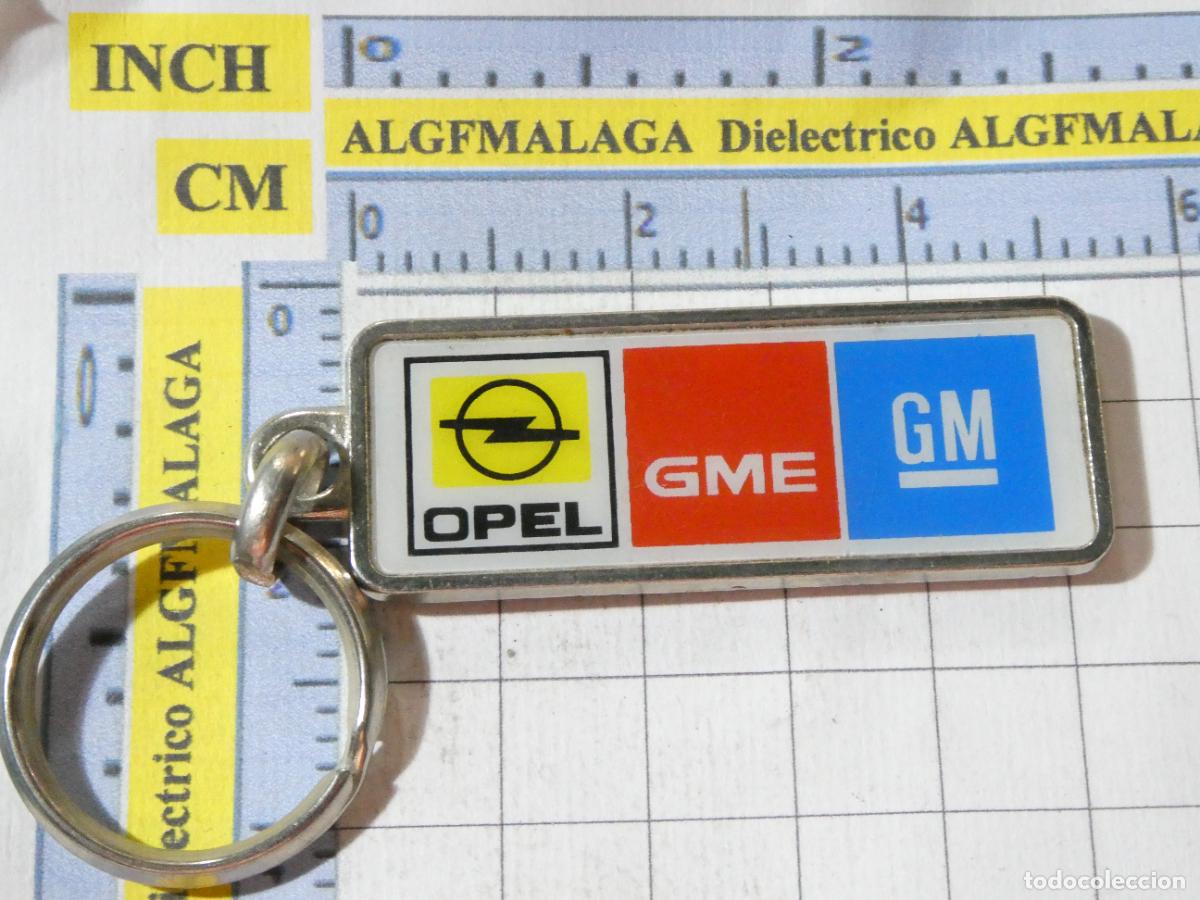 Collection of Keychains: LLAVERO DE COCHES MOTOS. OPEL GME GM CONCESIONARIOS M&Aacute;LAGA