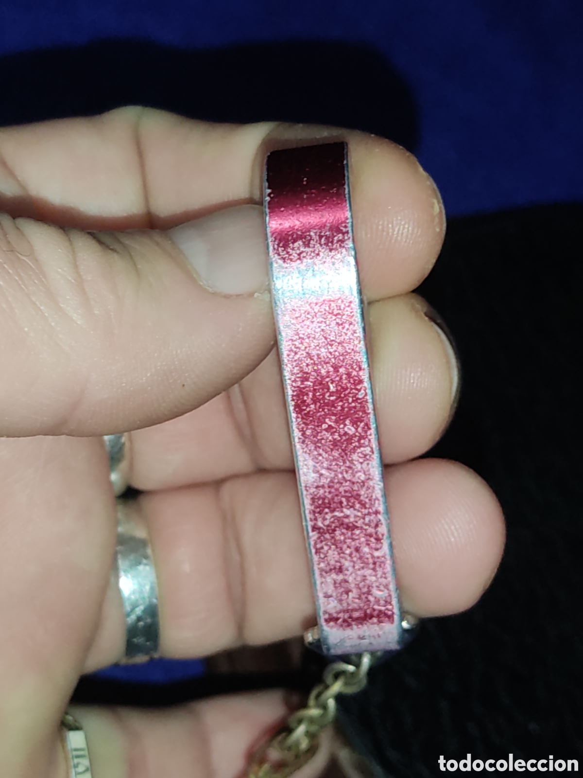Coleccionismo de llaveros: Llavero abridor de aluminio. - Foto 2