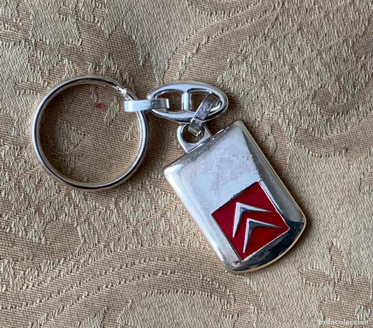 Coleccionismo de llaveros: LLAVERO VINTAGE CITROEN BARRABINO E HIJOS ALCA&Ntilde;IZ TERUEL