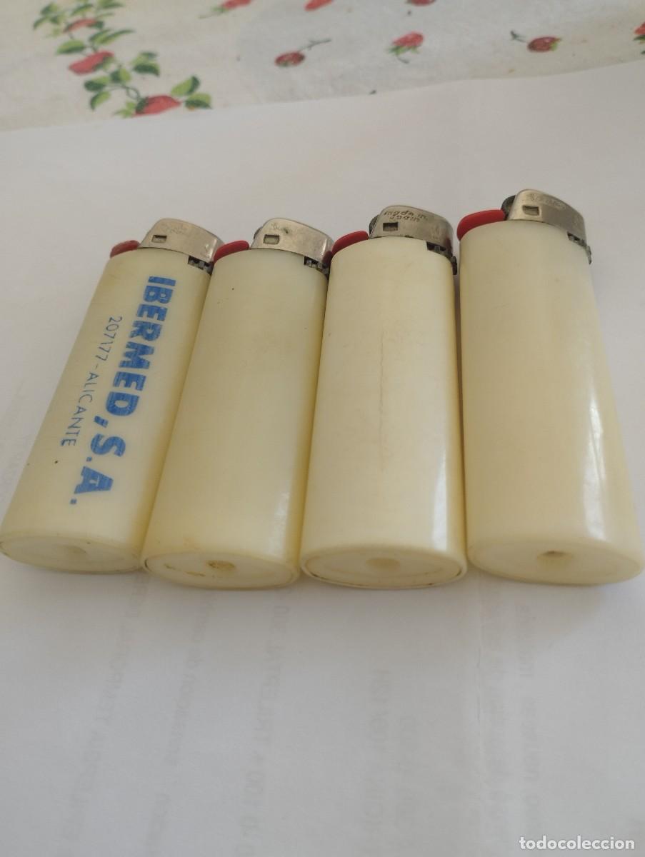 Coleccionismo de llaveros: Lote de 4 mecheros bic de colecci&oacute;n privada - Foto 3