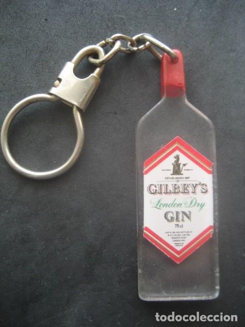 Coleccionismo de llaveros: LLAVERO GINEBRA GIN GILBEYS - Foto 1
