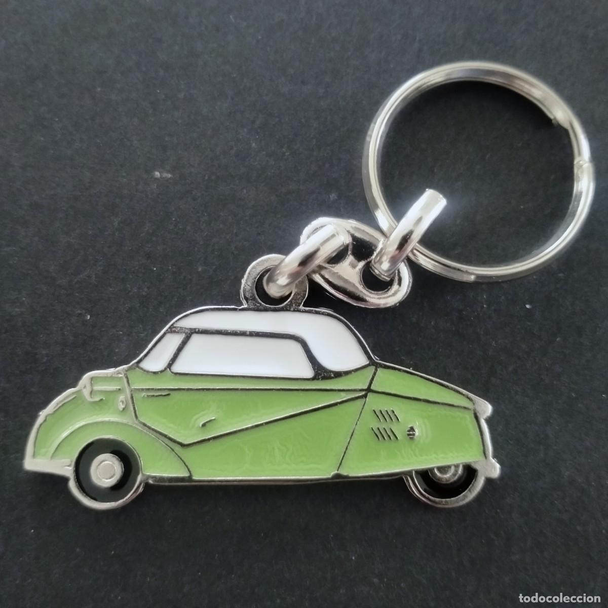 Colecionismo de porta-chaves: llavero messerschmitt_kr200_verde