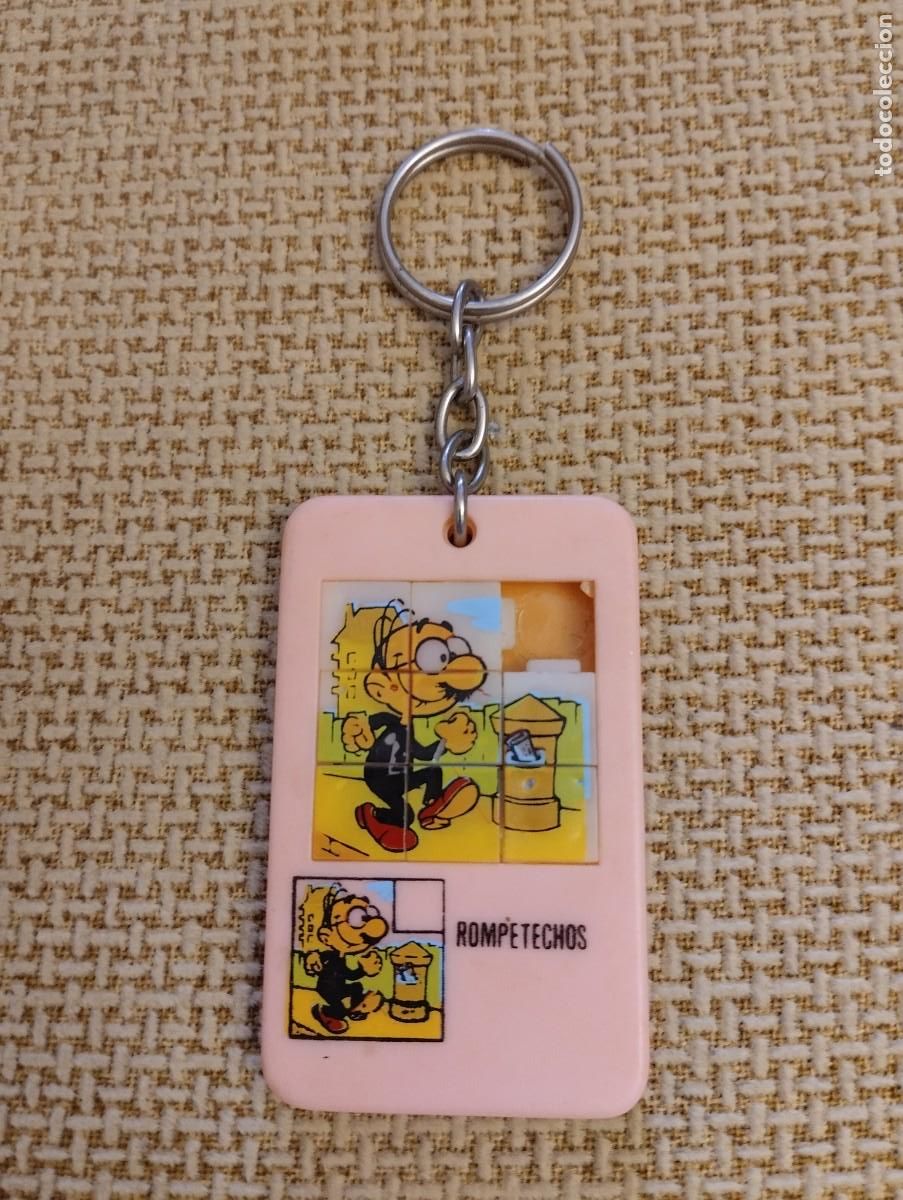 Coleccionismo de llaveros: Llavero antiguo puzzle Rompetechos - Foto 1