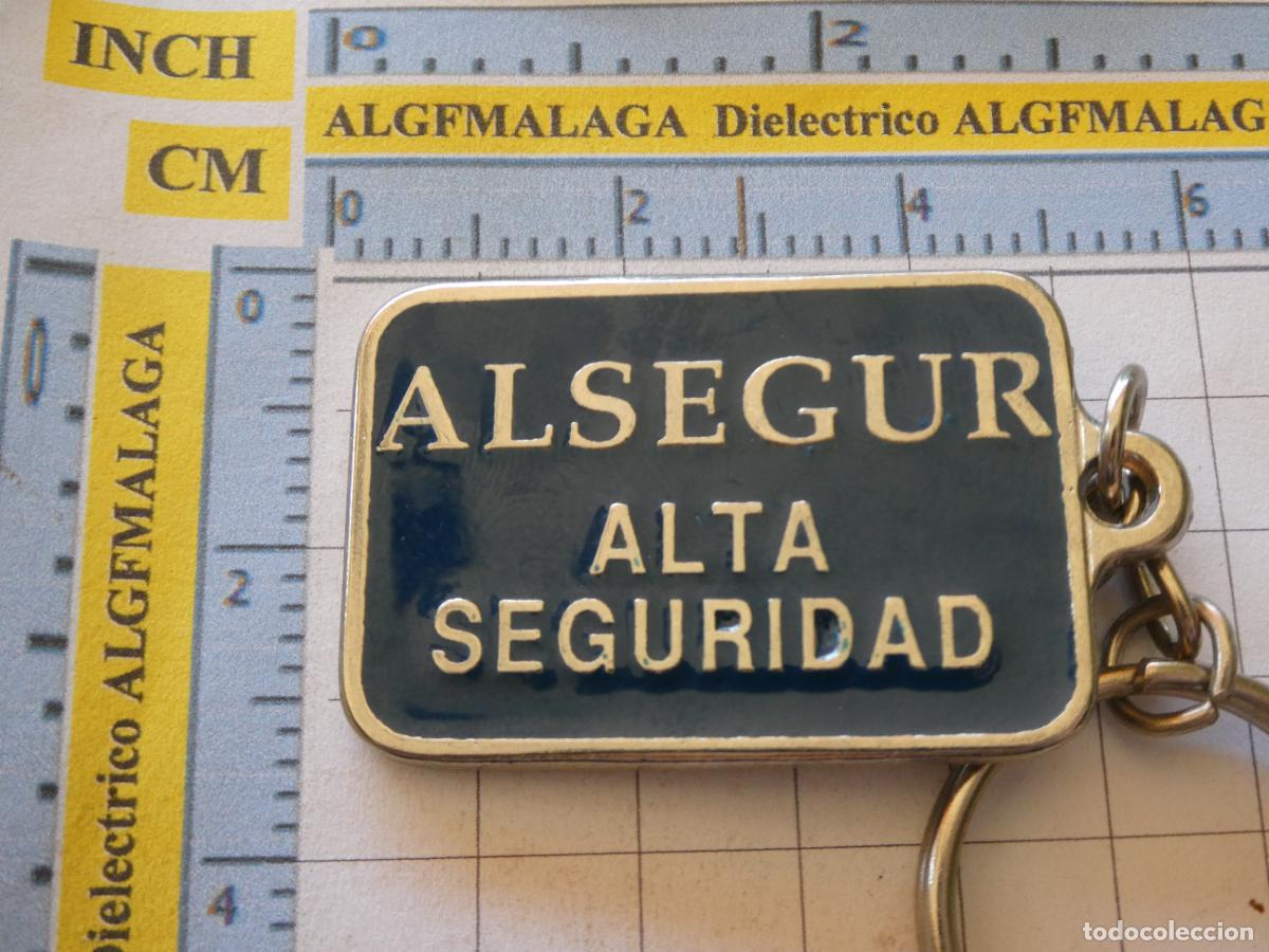 Collection of Keychains: LLAVERO DE SEGURIDAD. ALSEGUR M&Aacute;LAGA