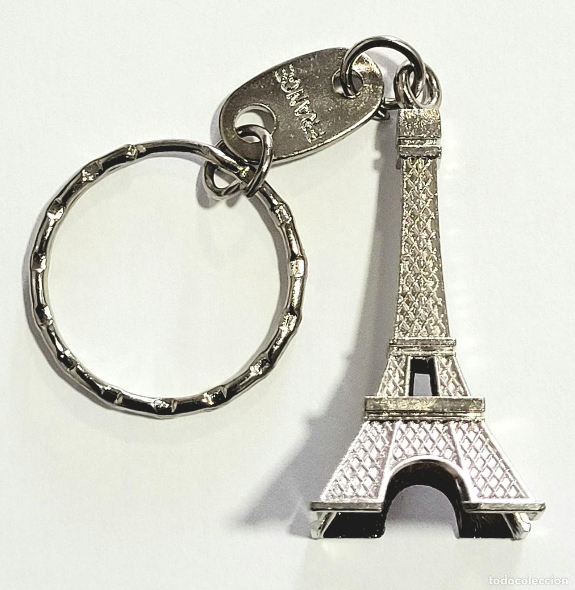 Coleccionismo de llaveros: LLAVERO TORRE EIFFEL. PARIS. COLOR PLATA - Foto 1