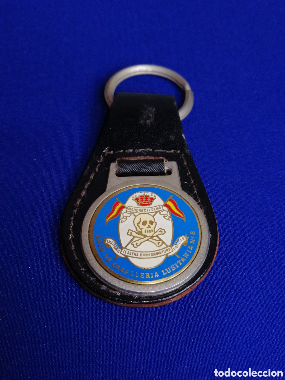 Collectionnisme de portes-cl&eacute;s: REGIMIENTO DE CABALLERIA LUISITANIA N&deg;8 - CALAVERA - LLAVERO