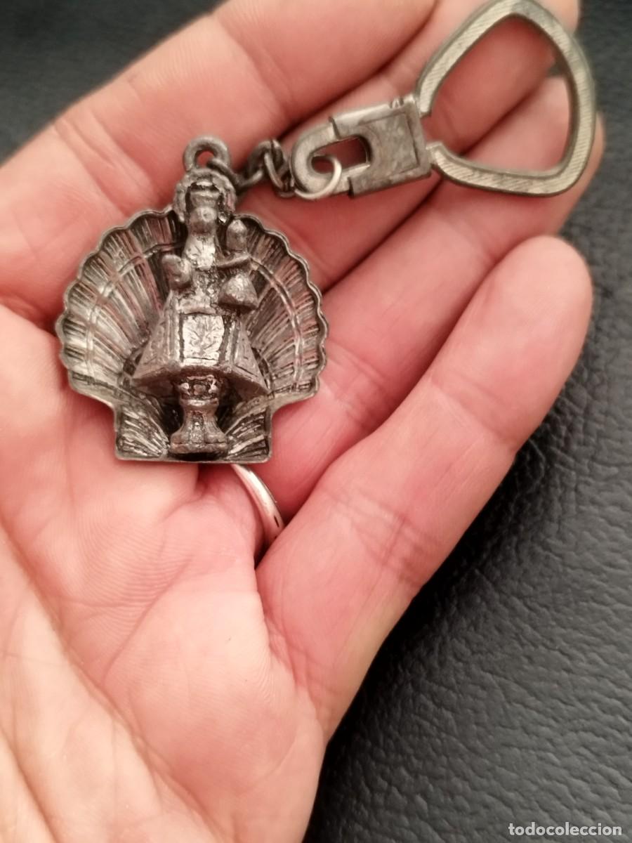 Collectionnisme de portes-cl&eacute;s: Antiguo llavero de religioso, de nuestra se&ntilde;ora del pilar.