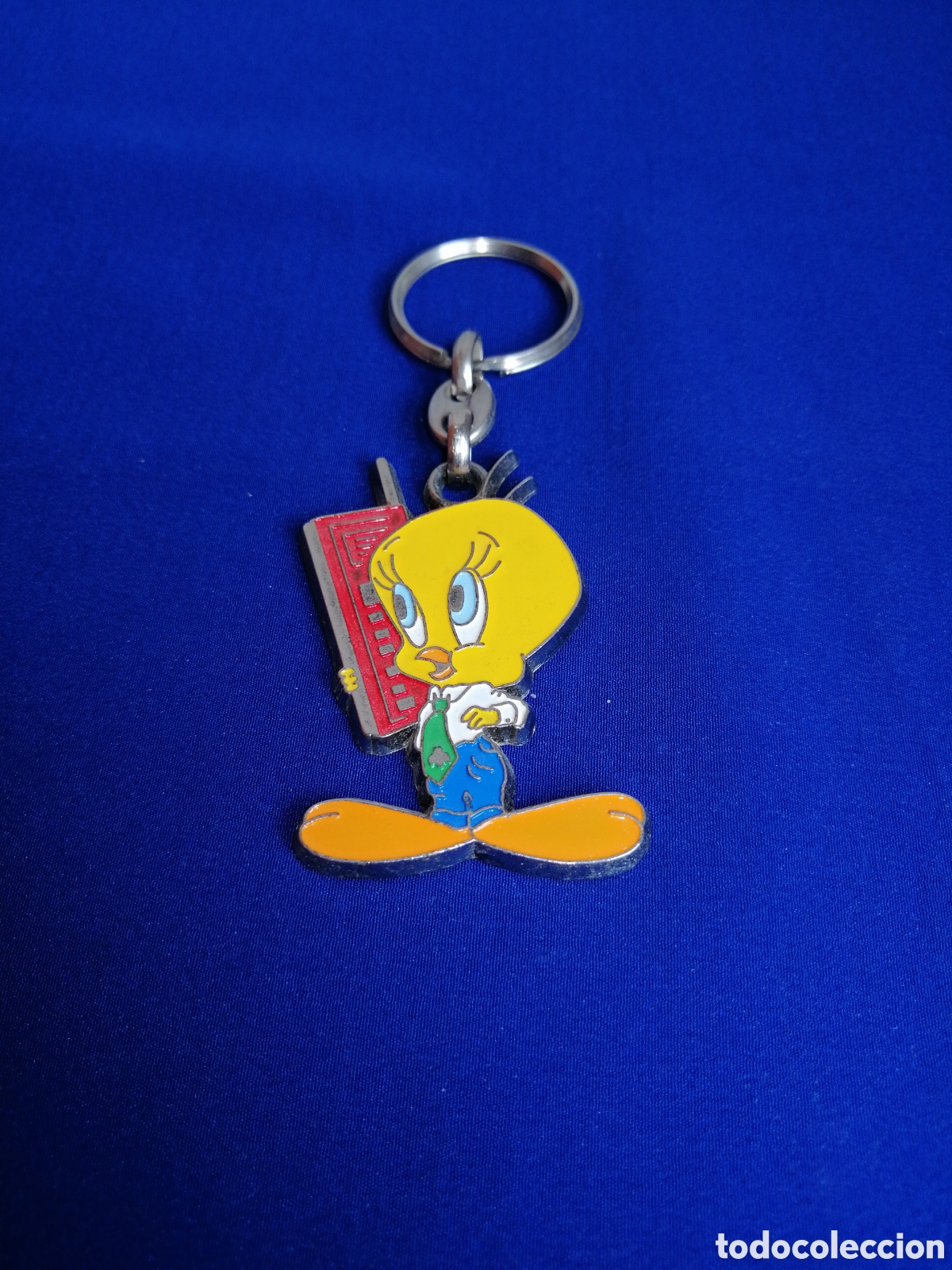 Coleccionismo de llaveros: PIOLIN CON TEL&Eacute;FONO M&Oacute;VIL WARNER BROS LLAVERO
