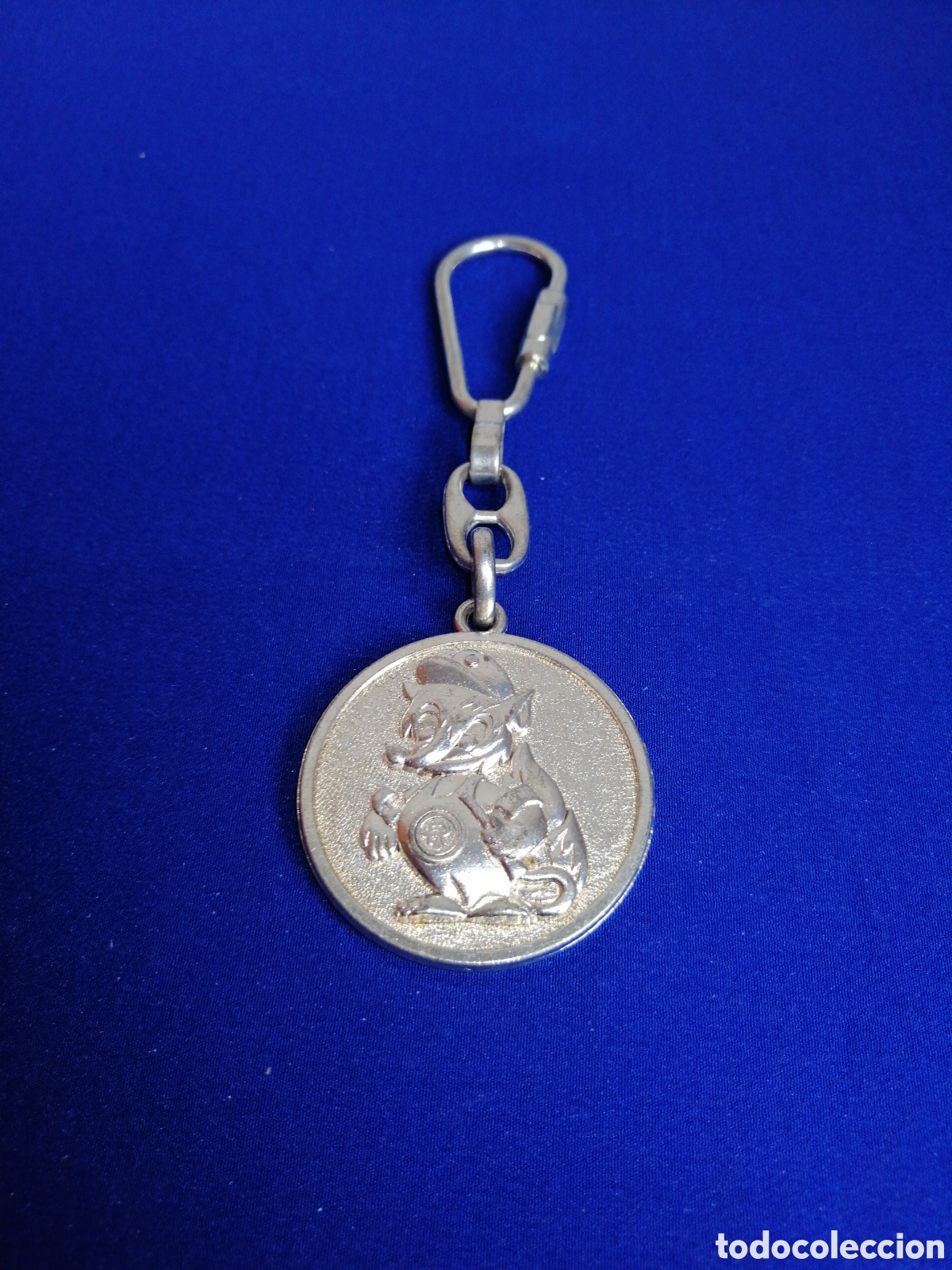 Collection of Keychains: REPSOL GASOLINA - LUBRICANTES LLAVERO PUBLICIDAD ANTIGUO