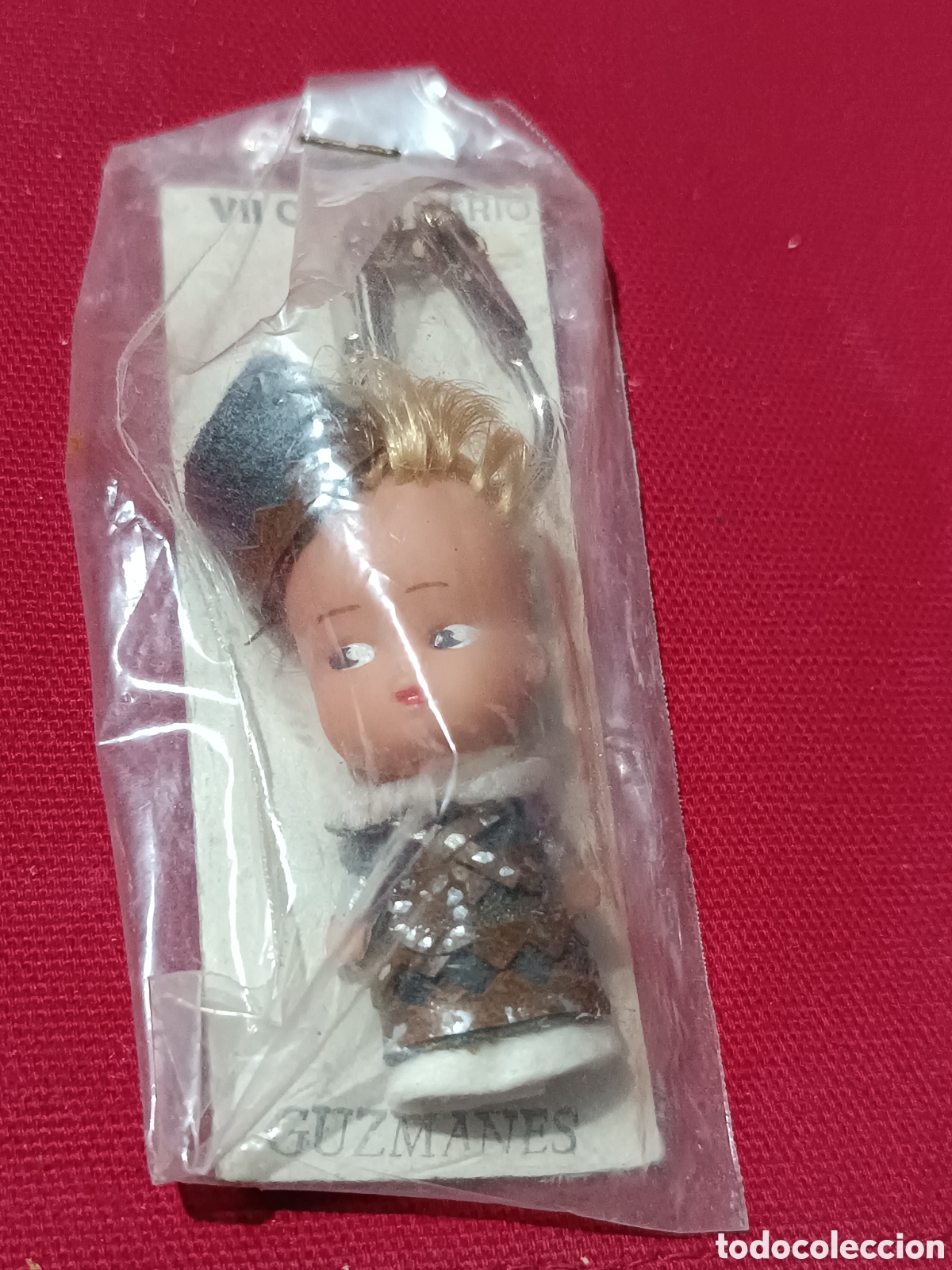 Colecionismo de porta-chaves: Llavero mu&ntilde;eca tipo Tin Tan Famosa vestida de mora