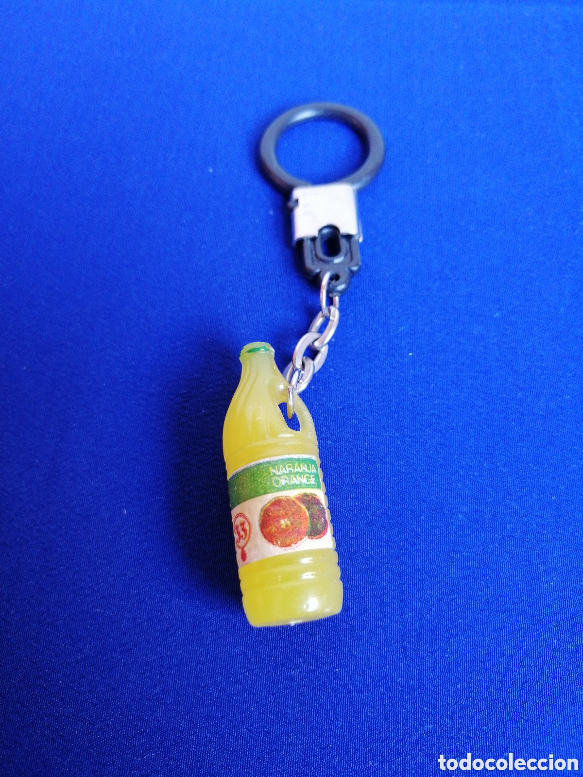 Sammlung von Schl&uuml;sselanh&auml;ngern: NARANJA ORANGE 33 BOTELLA LLAVERO PUBLICIDAD ANTIGUO