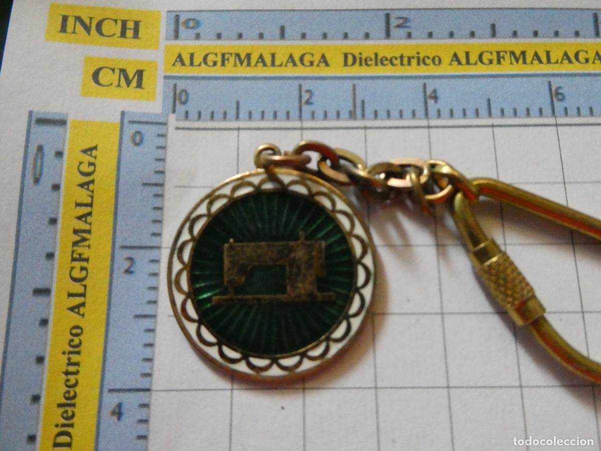 Collectionnisme de portes-cl&eacute;s: LLAVERO DE M&Aacute;QUINAS DE COSER ALFA 50 A&Ntilde;OS 1920 1970