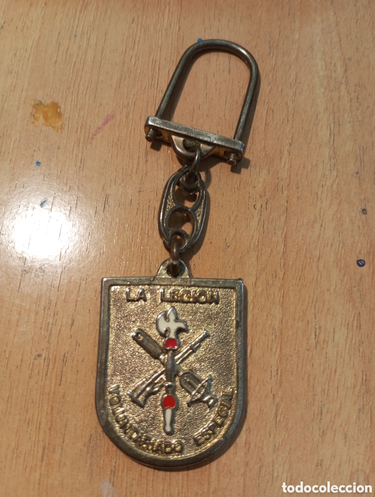 Coleccionismo de llaveros: Llavero la legi&oacute;n voluntariado especial En metal