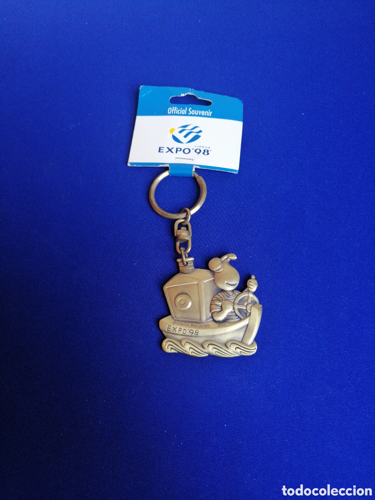 Sammlung von Schl&uuml;sselanh&auml;ngern: EXPO 98 OFICIAL SOUVENIR LLAVERO