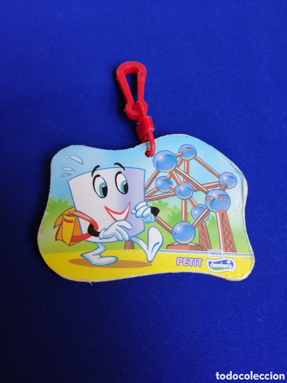 Sammlung von Schl&uuml;sselanh&auml;ngern: PETIT CHANBURCY NESTLE LLAVERO PUBLICIDAD ANTIGUO
