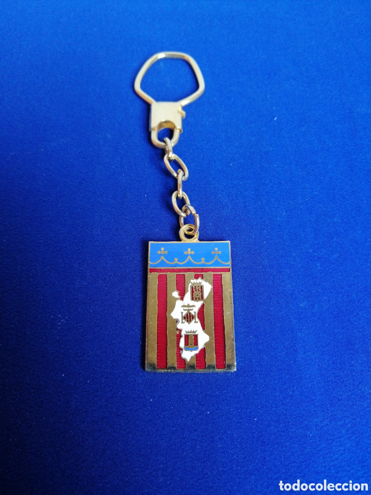 Collectionnisme de portes-cl&eacute;s: REAL SE&Ntilde;ERA VALENCIANA - CASTELLON - VALENCIA - ALICANTE - ESCUDOS LLAVERO